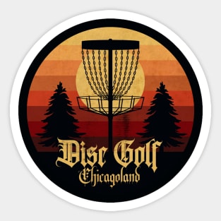 Disc Golf Chicagoland Sticker